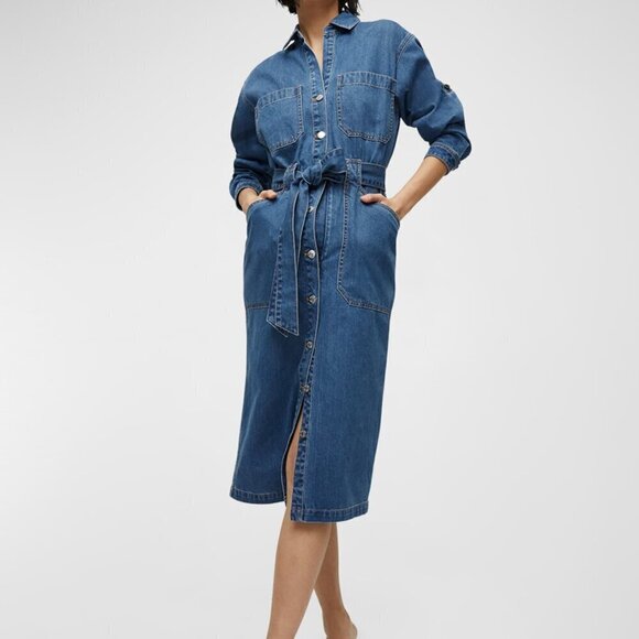 Veronica Beard Dresses & Skirts - Veronica Beard Evelyn Chambray Dress
